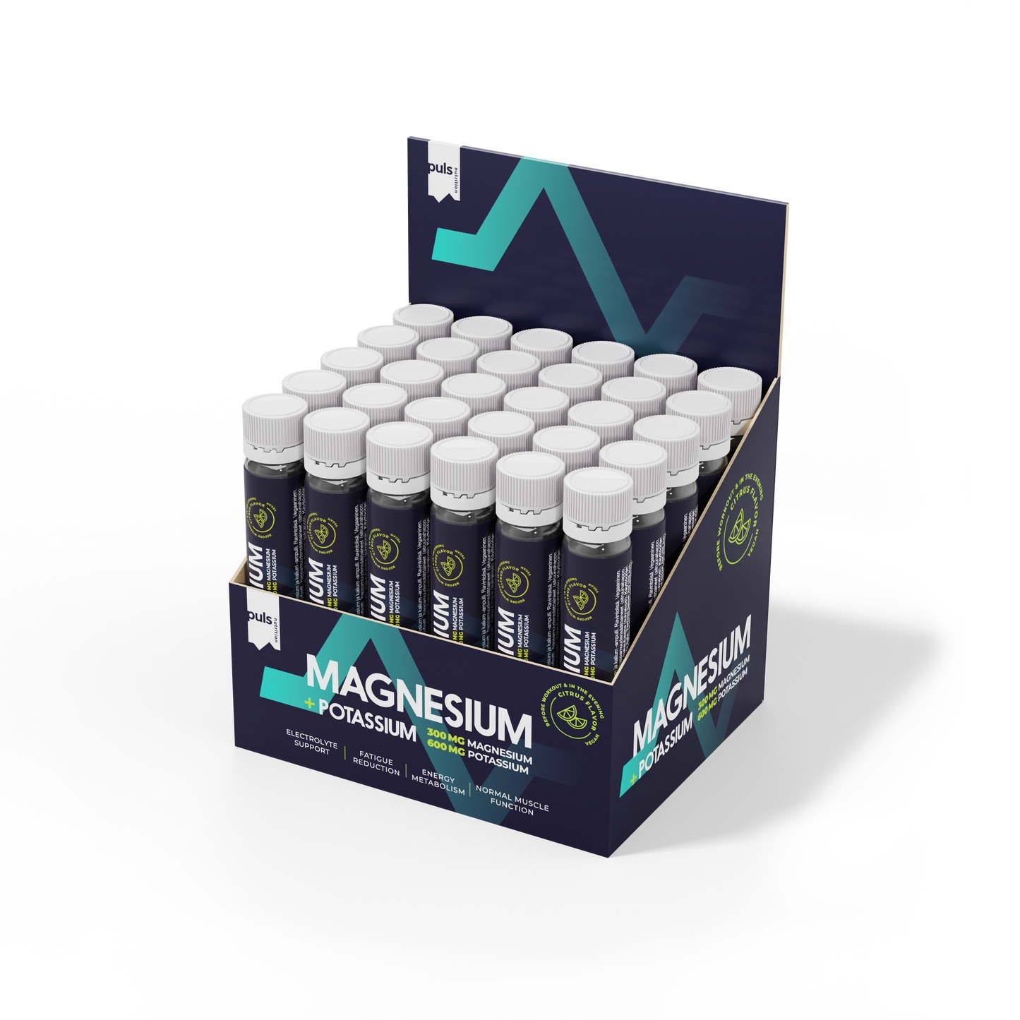 PULS Magnesium + Potassium ampoule (30 x 25 ml)