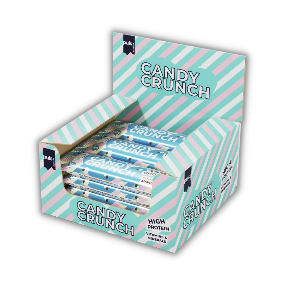 PULS CANDY CRUNCH Protein Bars (12 x 50 g)