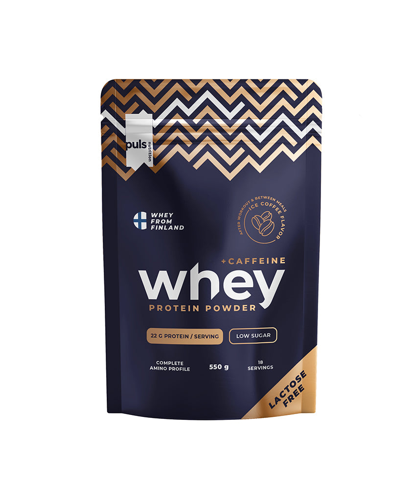 WHEY ICE COFFEE +CAFFEINE( 550 g)