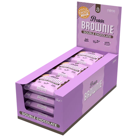 NänoSupps Protein Brownie(12x 60g) VEGAN