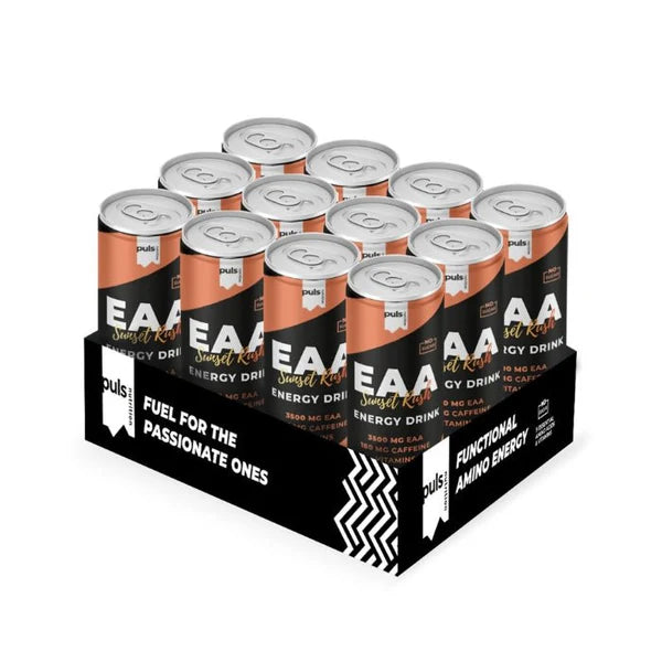 PULS EAA Amino Energy Drink (12 x 330 ml)